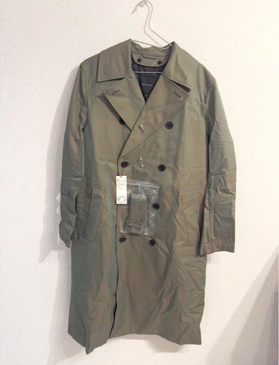 新品)JOSEPH HOMMEコットンシャンブレートレンチコート