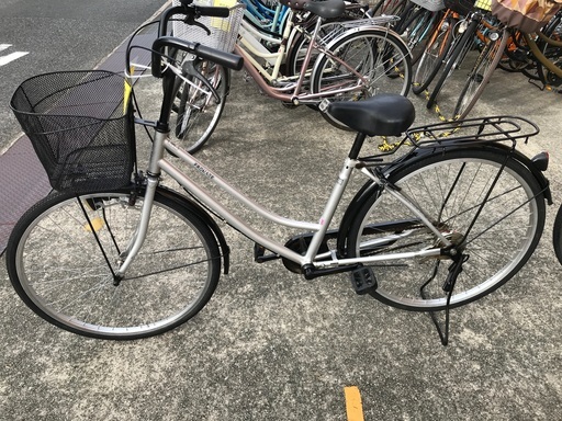 FRPMAGE シティサイクル 26インチ SPC02360 シルバー
