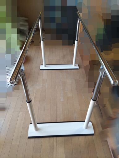 高田ベッド パラレルDX　TB-534-02 【高田ベッド 歩行練習 平行棒 リハビリ トレーニング 歩行介助 手すり】