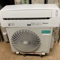 K05668　中古エアコン ハイセンス 2020年製 主に6畳用 冷房能力 2.2KW / 暖房能力 2.2KW