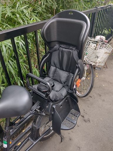 チャイルドシート付き自転車