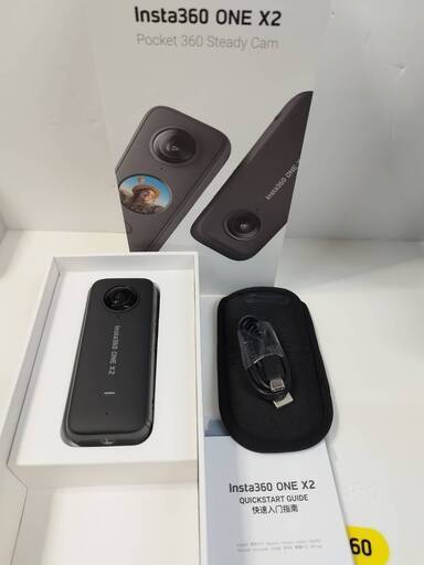 【美品】Insta360 ONE X2 Pocket 360 Steady Cam