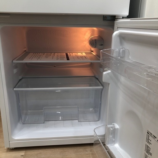 2ドア冷蔵庫 87L 2023年製MAXZEN JR087ML01GM ⭐︎1年間保証