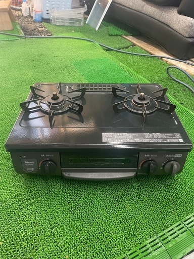 21年製 リンナイ　LPガスコンロ　KG34NBKR GSP