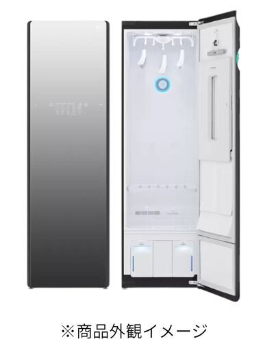 【展示品・使用感無し・細かい傷・凹みあり】LG スタイラー スチームクローゼット ミラーS5MB