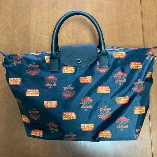 HYSTERIC GLAMOUR ストロベリー柄 ボストンバッグ