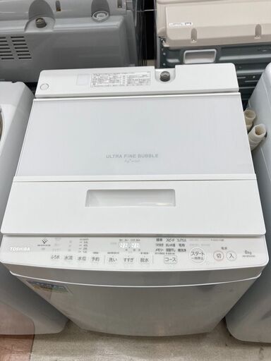 ✨超高年式 2024年製✨TOSHIBA 東芝 8kg洗濯機/ZABOONAW-8DH33781
