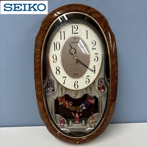 I740  SEIKO メロディ時計 掛け時計 電波時計 からくり時計 ⭐ 動作確認済 ⭐ クリーニング済