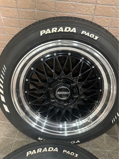 Essex ENCM 18インチ メッシュ 6穴 ハイエース Essex EM 18インチ 18