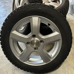 バリ目　すぐ使えます！アルミホイール付155/65R14 2019年製 