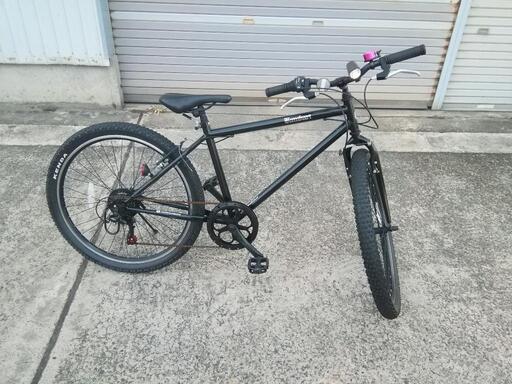 マウンテンバイク 26インチ 自転車　6段変速　26×2.10 　シマノ製ギア　マウンテン自転車　県央