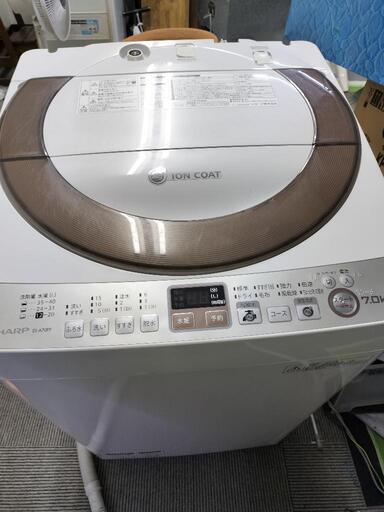 シャープ7kg洗濯機