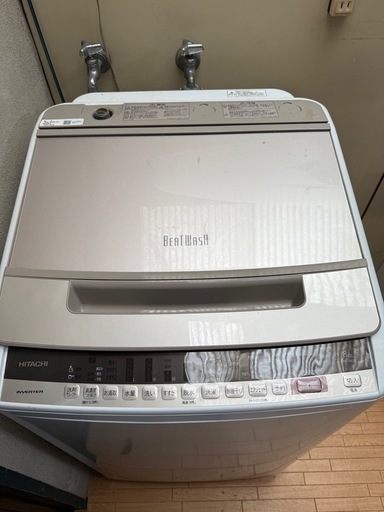 洗濯機　bw-v80e 2020年製