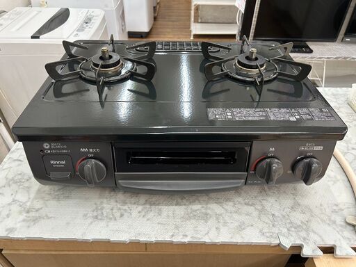 ガスコンロ ガステーブル リンナイ RT35NJH 2022年 都市ガス 【安心の3ヶ月保証】自社配送時代引き可 ※現金・クレジット・スマホ決済対応※