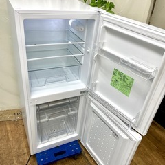 I618 🌈　アイリスオーヤマ 2ドア冷蔵庫（142L 右開き）20年製 IRSD-14A ⭐動作確認済 ⭐クリーニング済