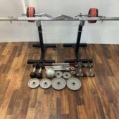  ベンチプレス トレーニング道具 セット バーベル ダンベル　プレート プッシュアップバー エキスパンダー まとめ 運動 健康