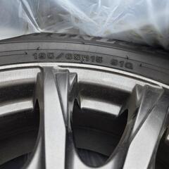 冬タイヤ ヴォクシー195-65-15  ホイールつき 