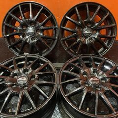 SCHNEIDER シュナイダー 社外ホイール 15インチ 4本 6J5HPCD114.3+52 フリード ヴォクシー等　(VHD450) 