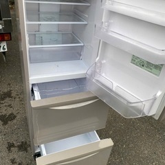 NO  558 🌈福岡市内配送設置無料✨🌈日立 HITACHI 冷蔵庫 (265L・右開き) 3ドア ライトブラウン R-27GV 