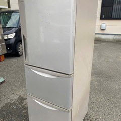 NO  558 🌈福岡市内配送設置無料✨🌈日立 HITACHI 冷蔵庫 (265L・右開き) 3ドア ライトブラウン R-27GV 