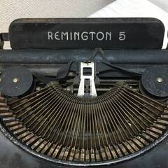 REMINGTON 5 タイプライター レミントン アンティーク アメリカ製 モデル5 動作未確認 ジャンク