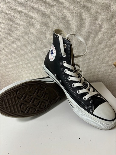 コンバース　　レザー　ハイカット　スニーカー