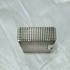 デュポン　S.T.Dupont　エスティー デュポン ライン1S　ガスライター　着火〇 シルバーカラー
