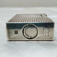 デュポン　S.T.Dupont　エスティー デュポン ライン1S　ガスライター　着火〇 シルバーカラー