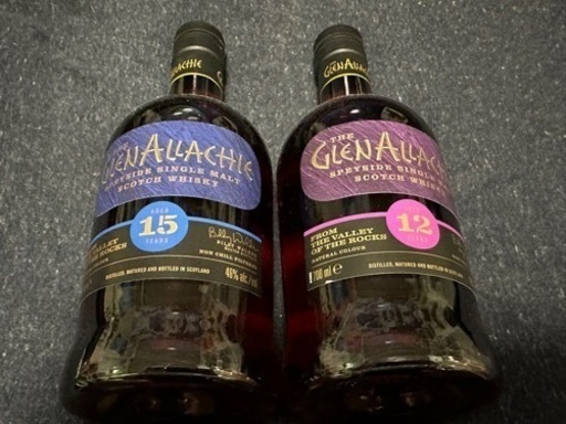 グレンアラヒー 12年 15年 旧ラベル