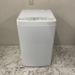 20124 一人暮らし洗濯機 ガラストップ AQUA 2021年製 5.0kg ◇大阪市内 
