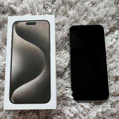 iPhone 15 pro max 256GB 本体