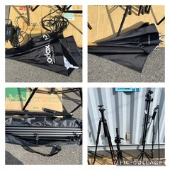 Godox ML60 LEDビデオライト＋NICEFOTO GB-150 3脚まとめて  