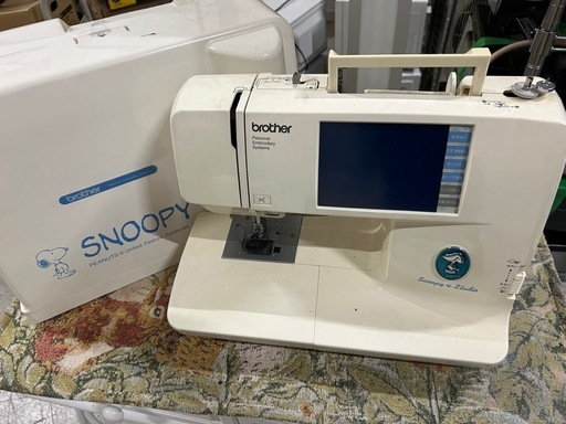 brotherブラザー、スヌーピーミシン