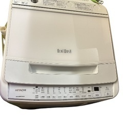 2022年製 美品 日立 ビートウォッシュ 洗濯機 BW-V80G