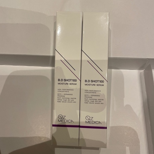 10/16受取　キューズメディカ　人気　美容液　天然美容針　BDショット100 25ml 2本　新品　未使用　未開封　おまとめ　お得　セット