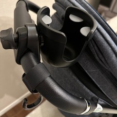 スムーヴプレミアム　三輪　ベビーカー　レインカバー付き　アップリカ　