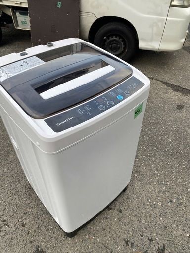 NO 553★福岡市内配送設置無料★2023年式　Grand Line 全自動洗濯機 5.0kg ホワイト WM01A-50WT