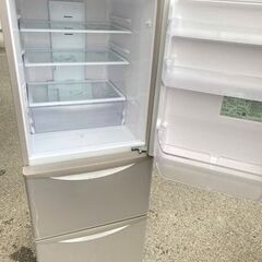 NO 558 ★福岡市内配送設置無料★日立 HITACHI 冷蔵庫 (265L・右開き) 3ドア ライトブラウン R-27GV 