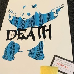 蔵出限定販売！正規品DEATHNYC  世界限定100枚 バンクシー