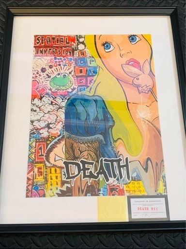 蔵出限定販売！正規品DEATHNYC  世界限定100枚 バンクシー アリス