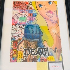 蔵出限定販売！正規品DEATHNYC 世界限定100枚 バンクシー アリス