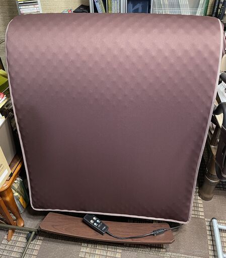 ニトリ 折りたたみ2モーター電動シングルベッド AX-BE735N◆使用わずか