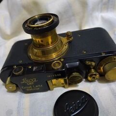 バルナック ライカ LEICA ブラックペイント コピー