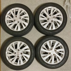 送料無料　155/65R14 ワゴンRから取外　純正ホイール 155/65R14 ホイールセット ワゴンR 引取有 155/65R14 ホイールセット