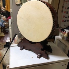 三線用大小太鼓