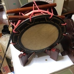 三線用大小太鼓
