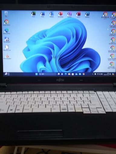 爆速。超美品。　Windows11 Microsoft office2021　第七世代 LIFEBOOK A 577/V Corei5-7300U メモリ16GB 新品SSD256GB DVDマルチドライブ