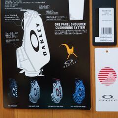 新品未使用　オークリーゴルフ　キャディバッグ　17.0 FW　軽量スタンド型