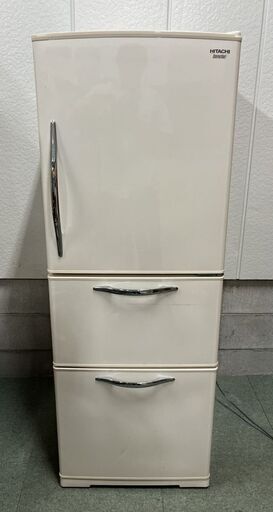 HITACHI 日立 3ドア 冷凍冷蔵庫 265L（冷蔵200L・冷凍65L） R-S27CMV 製氷機能付 2012年製