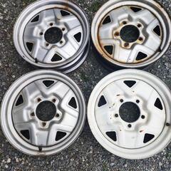 福岡県の鉄ホイールの中古が安い！激安で譲ります・無料であげます  